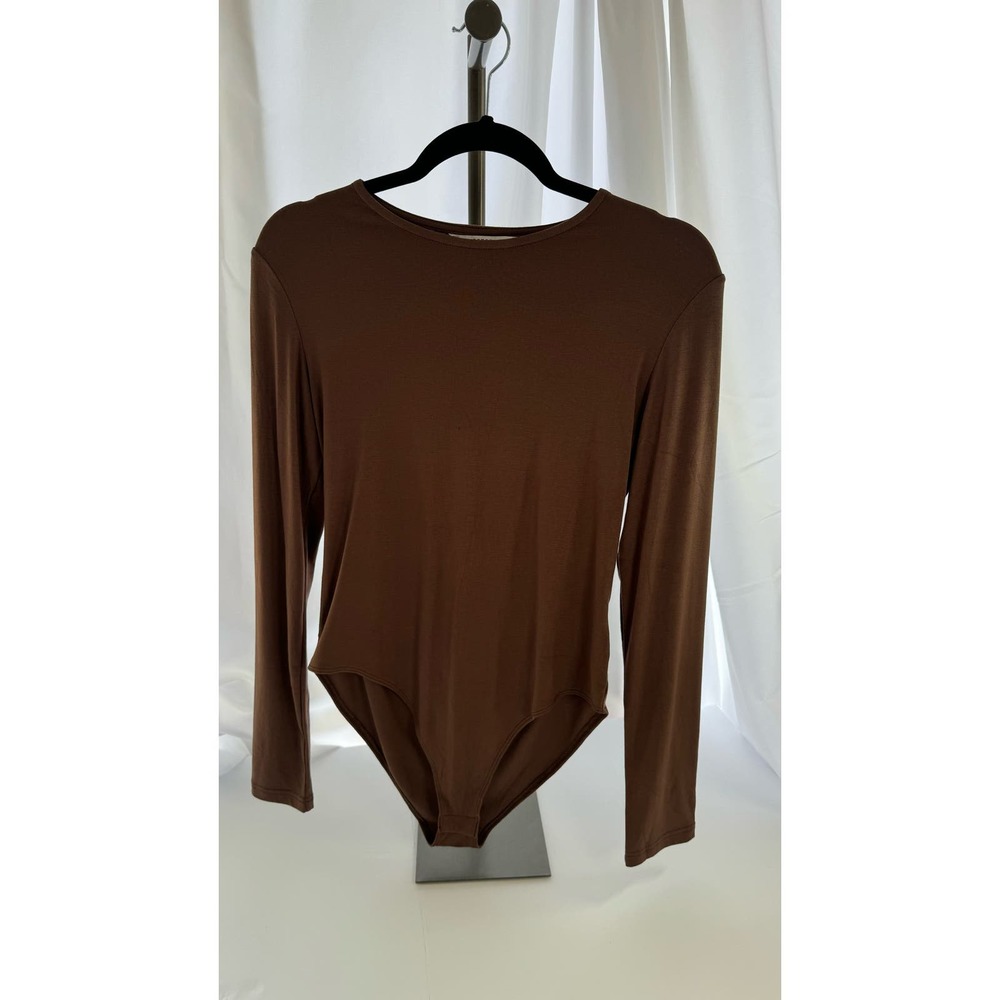 MANGOPOP Tank Top Body Suits Crew Neck Racerback Ribbed Sleeveless Bodysuit #044